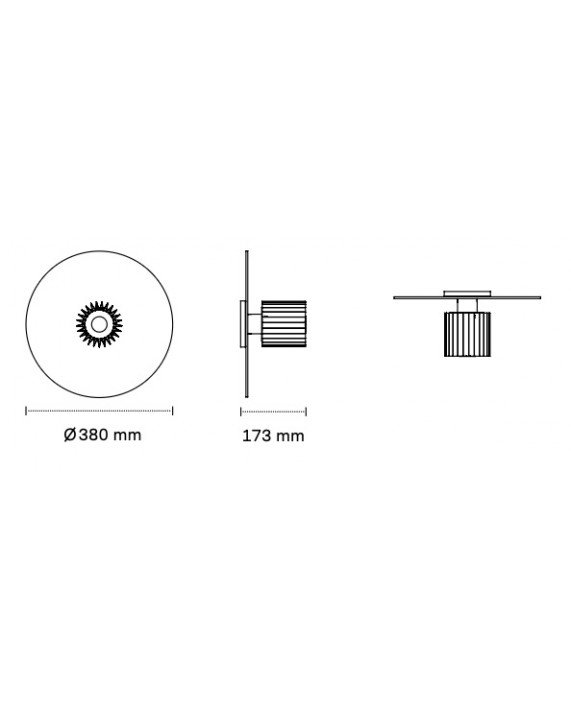 DCW éditions In The Sun Ceiling Lamp